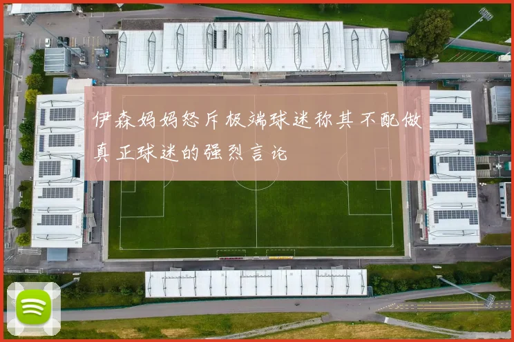 伊森妈妈怒斥极端球迷称其不配做真正球迷的强烈言论